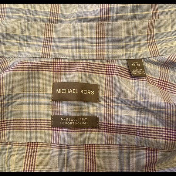 Like new condition. Michael Kors dress shirt. - Picture 4 of 4